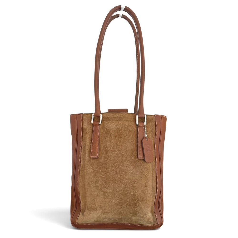 Vintage 2001 Coach 9424 Split Suede Leather Tote Costa Rica